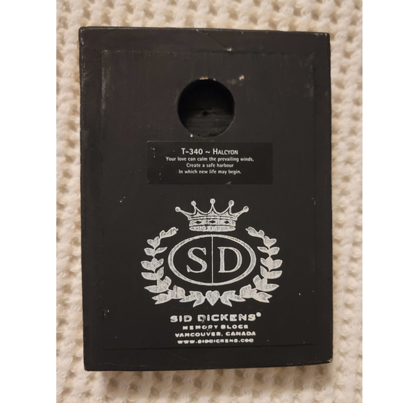 Sid Dickens Memory Block "Halcyon" T-340 *RETIRED* - Picture 2 of 2